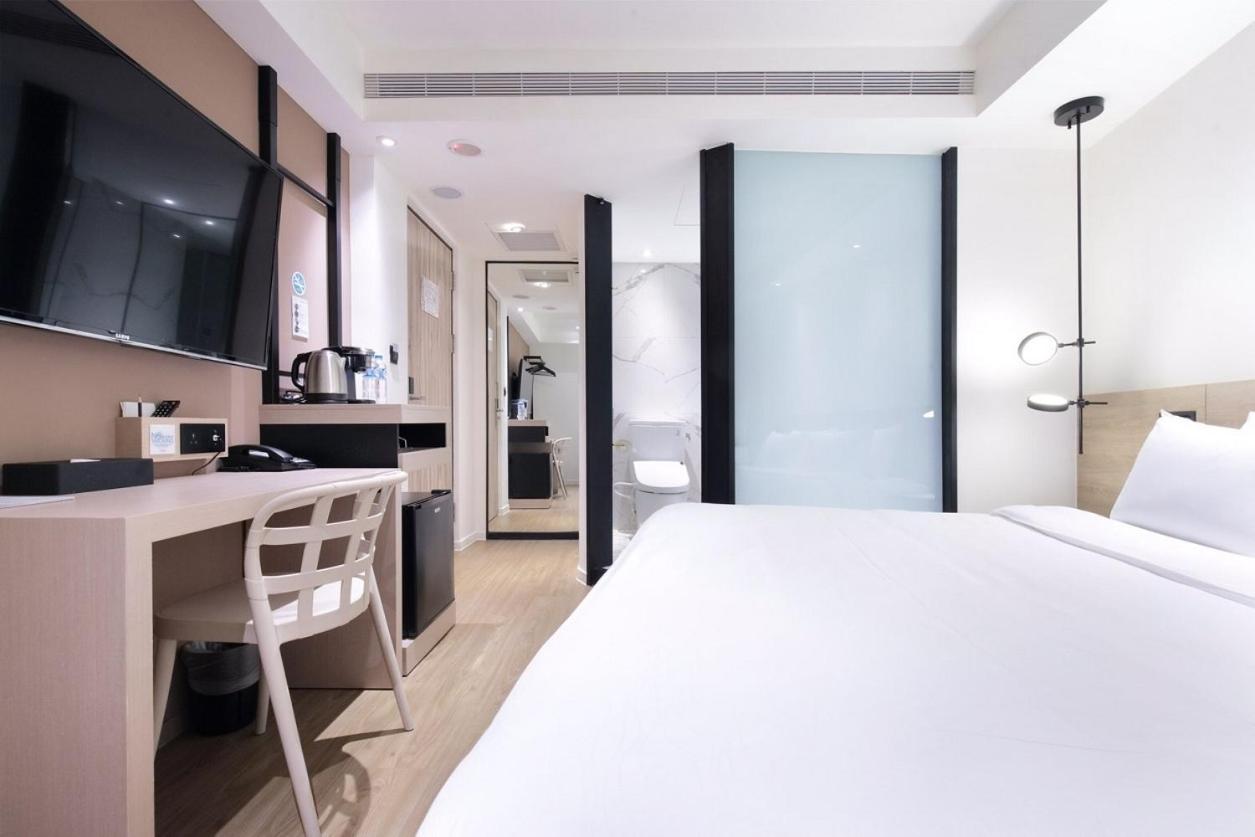 Keebe Hotel Keelung Dış mekan fotoğraf